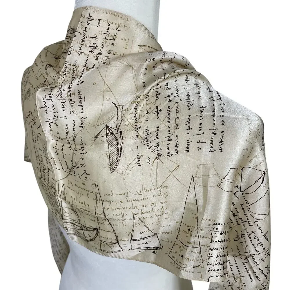 The Metropolitan Museum of Art The Royal Collection Leonardo Da Vinci Silk Scarf